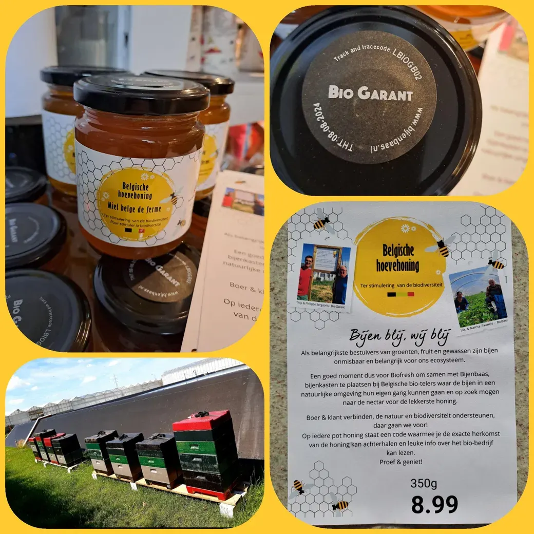 Biologische eigen kweek producten in De Biokast